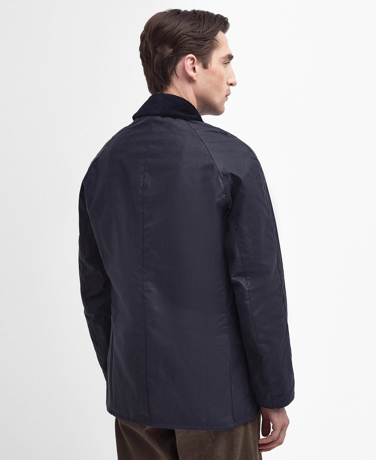 Barbour Coat Ashby Wax Navy