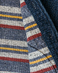 Kato Jacket The Anvil Shirt Jacket Quilt Denim Dark Indigo-Men's Jackets-Howard-Surrey-Canada