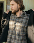 Kato Shirt The Ripper LS Triple Lowtwist Slate Gray-Men's Shirts-Howard-Surrey-Canada