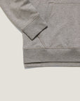 34 Heritage French Terry Hoodie Grey Melange-Men's Sweatshirts-Howard-Surrey-Canada