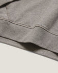 34 Heritage French Terry Hoodie Grey Melange-Men's Sweatshirts-Howard-Surrey-Canada