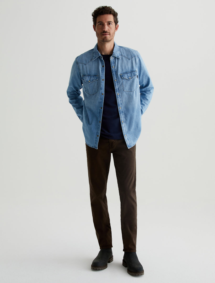 AG Denim Tellis Sulfur Deep Woodland-Men&#39;s Denim-Howard-Surrey-Canada