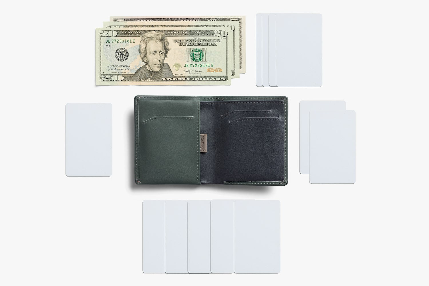 Bellroy Note Sleeve Everglade-Men&#39;s Accessories-Brooklyn-Vancouver-Yaletown-Canada