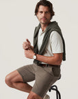 34 Heritage Slub Short Sleeve Henley Tee - Ivory-Men's T-Shirts-Brooklyn-Vancouver-Yaletown-Canada