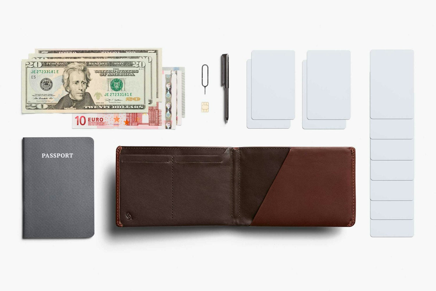 Bellroy RFID Travel Wallet Cocoa-Men&#39;s Accessories-Howard-Surrey-Canada