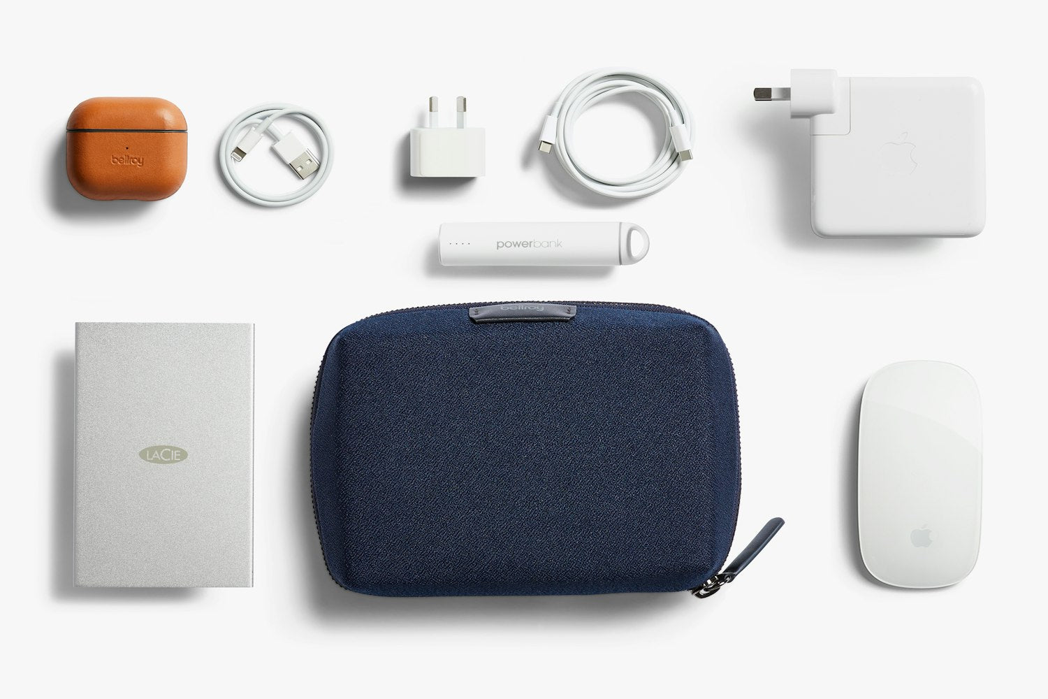 Bellroy Tech Kit Compact Navy SS24-Men&#39;s Accessories-Howard-Surrey-Canada