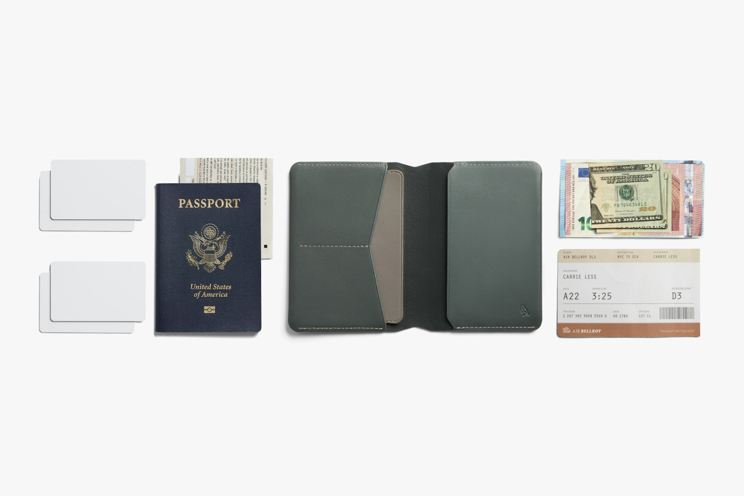 Bellroy Passport Cover Everglade-Men&#39;s Accessories-Howard-Surrey-Canada