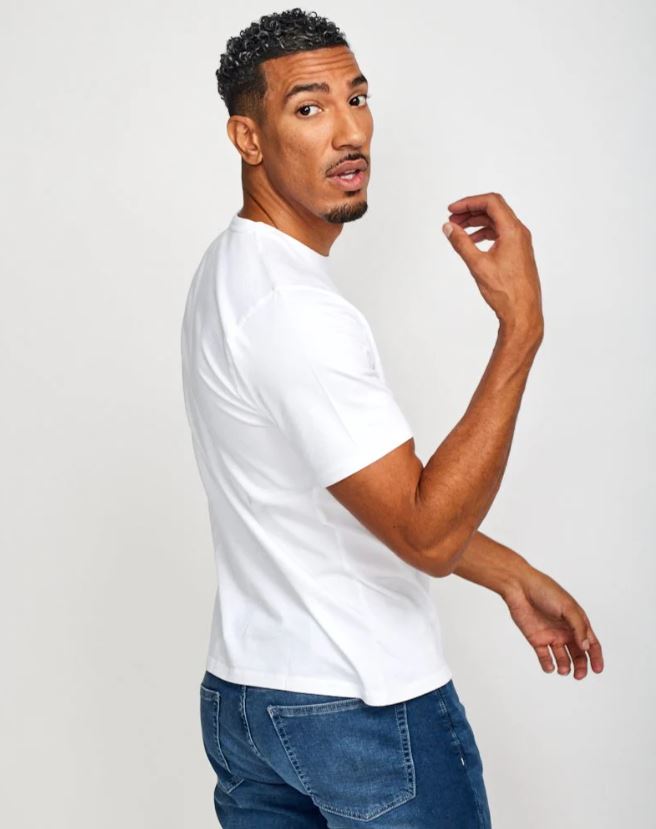 Easy Mondays Crew Neck SS Cotton T-Shirt White-Men's T-Shirts-Brooklyn-Vancouver-Yaletown-Canada