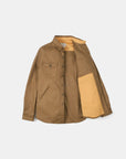 Dehen Over Shirt Crissman Dark Tan Mix FW24-Men's Jackets-Howard-Surrey-Canada