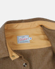 Dehen Over Shirt Crissman Dark Tan Mix FW24-Men's Jackets-Howard-Surrey-Canada