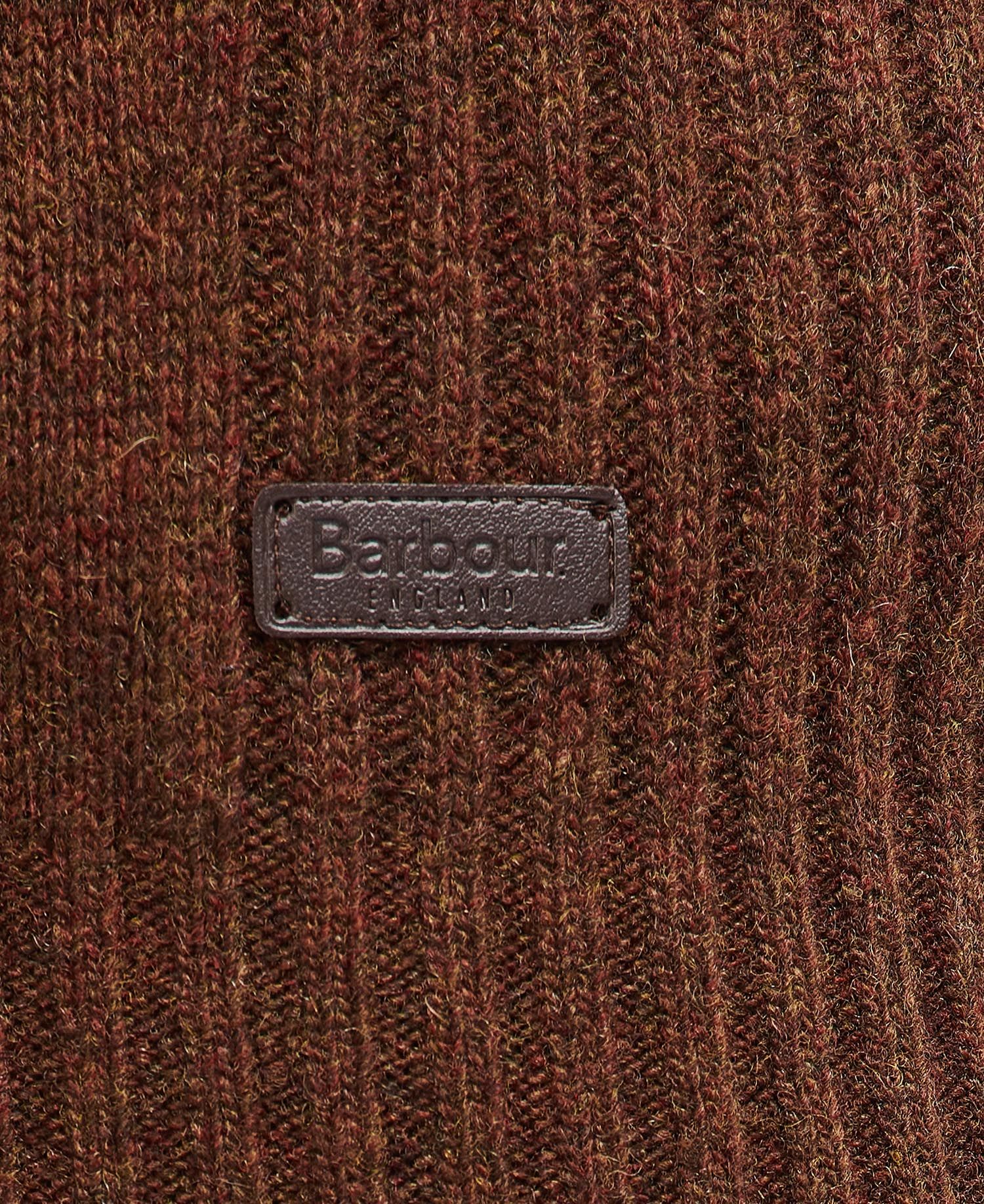 Barbour Sweater Nelson Essential Half Zip Jumper Dark Sand-Men&#39;s Sweaters-Howard-Surrey-Canada