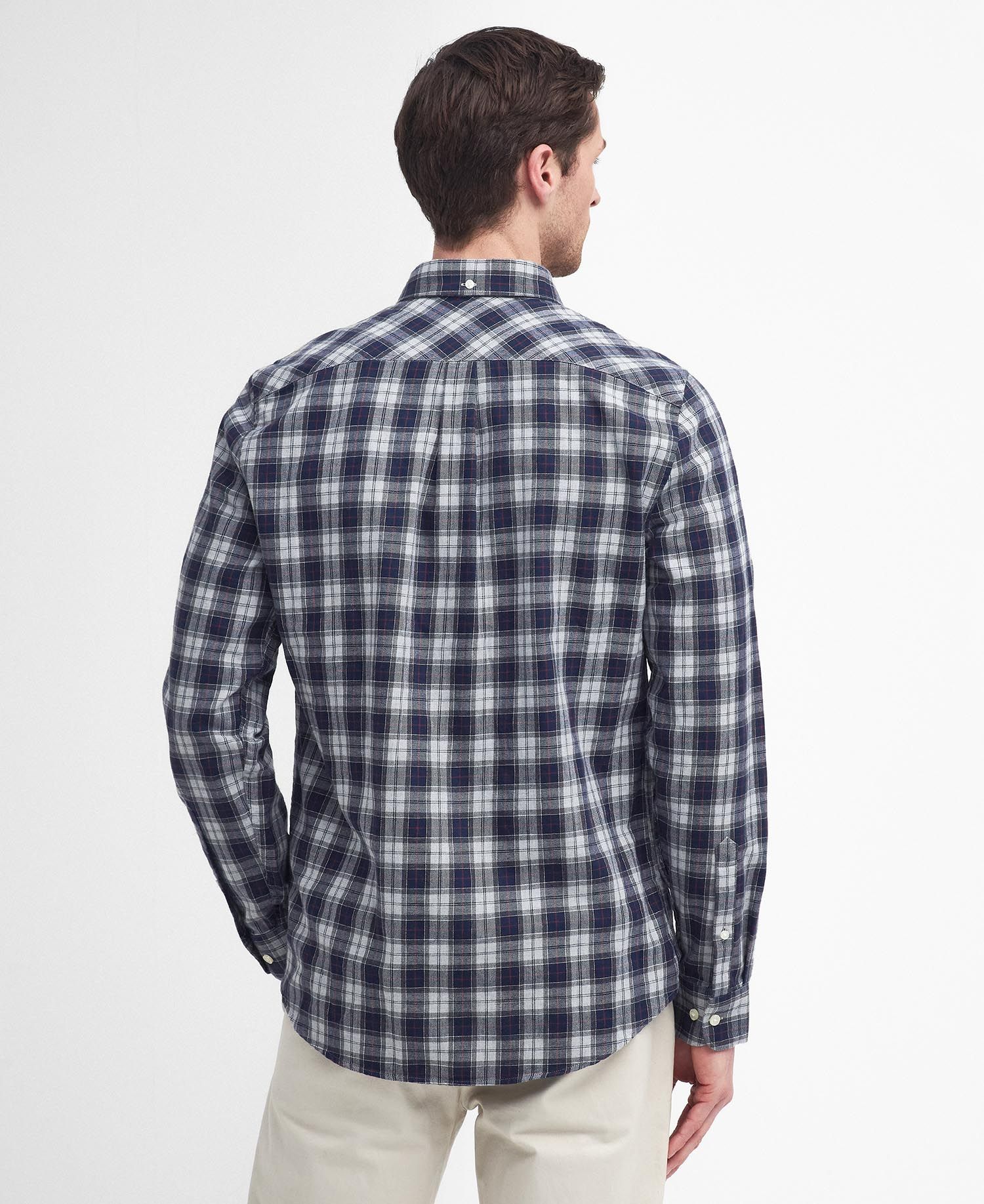 Barbour Shirt Lanark Tan27-Men&#39;s Shirts-Brooklyn-Vancouver-Yaletown-Canada