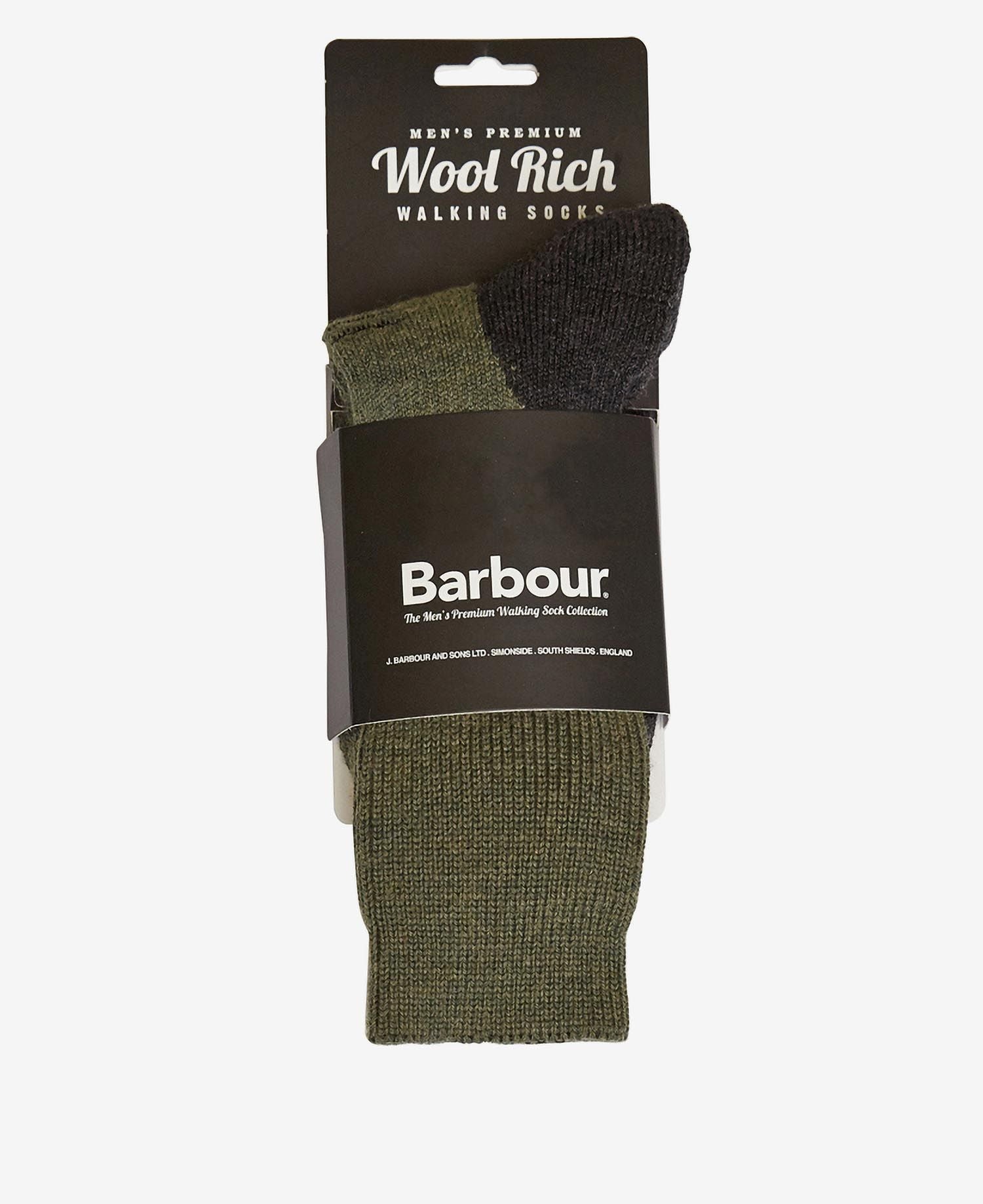 Barbour Accessory Cragg Boot Socks Olive