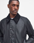 Barbour Beaufort Waxed Jacket - Black-Men's Coats-Brooklyn-Vancouver-Yaletown-Canada