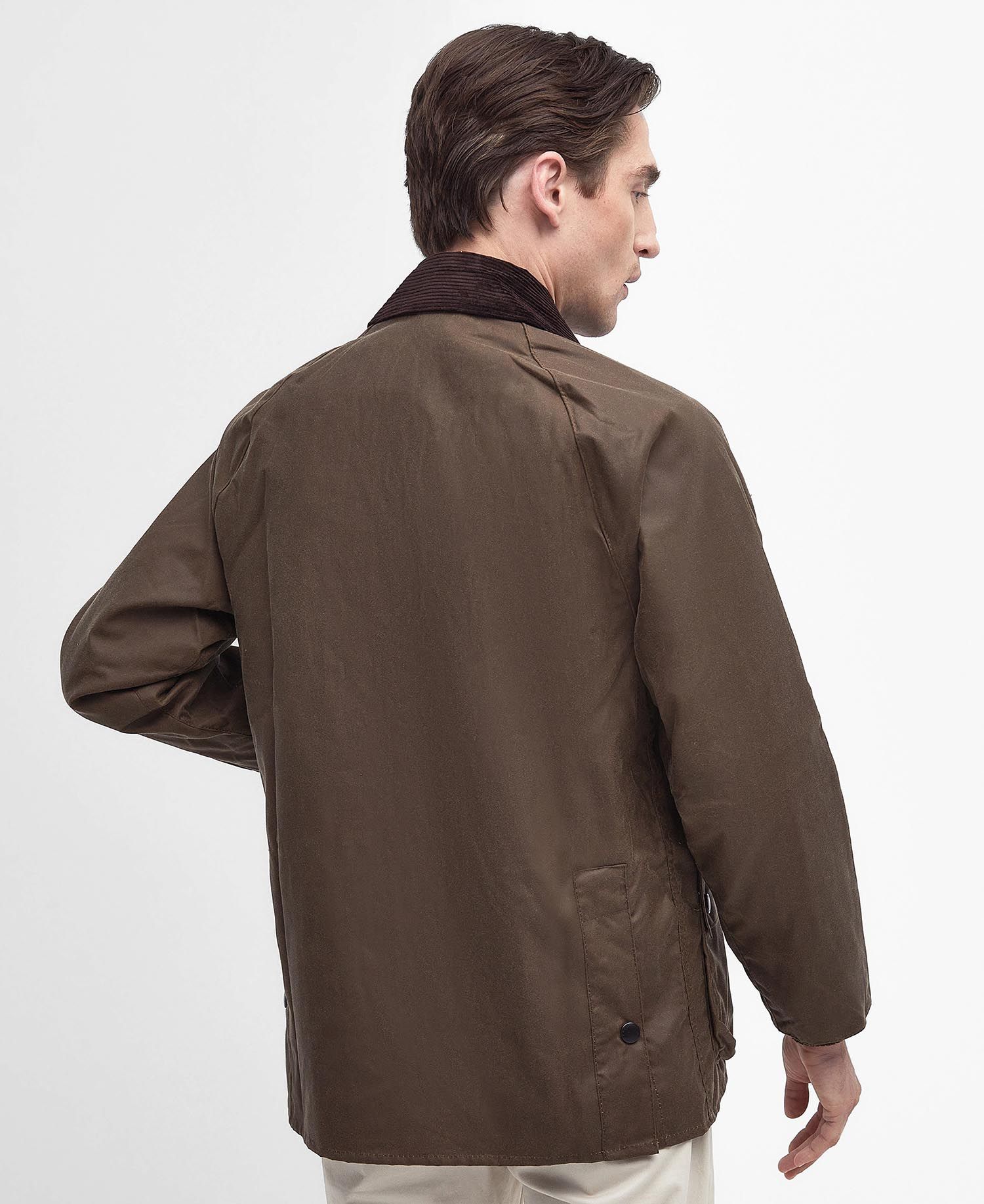 Barbour Bedale Wax Coat - Bark-Men&#39;s Coats-Brooklyn-Vancouver-Yaletown-Canada