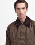 Barbour Bedale Wax Coat - Bark-Men's Coats-Brooklyn-Vancouver-Yaletown-Canada