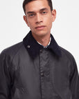 Barbour Bedale Wax Coat - Navy-Men's Coats-Brooklyn-Vancouver-Yaletown-Canada