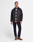 Barbour Bedale Wax Coat - Navy-Men's Coats-Brooklyn-Vancouver-Yaletown-Canada