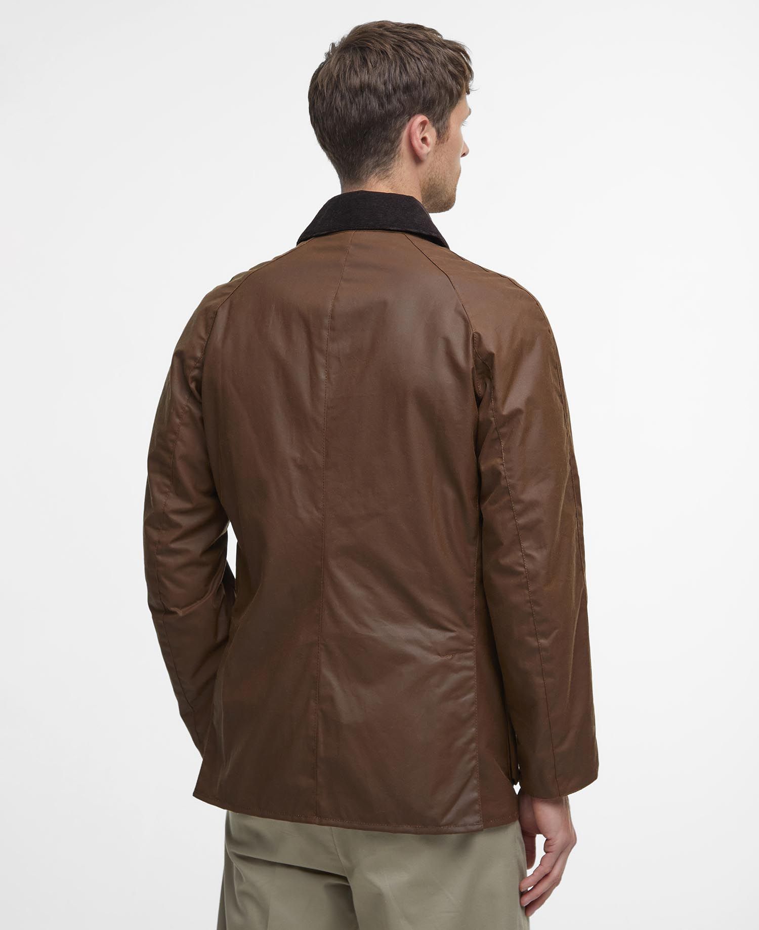 Barbour Coat Ashby Wax Bark-Men&#39;s Coats-Howard-Surrey-Canada