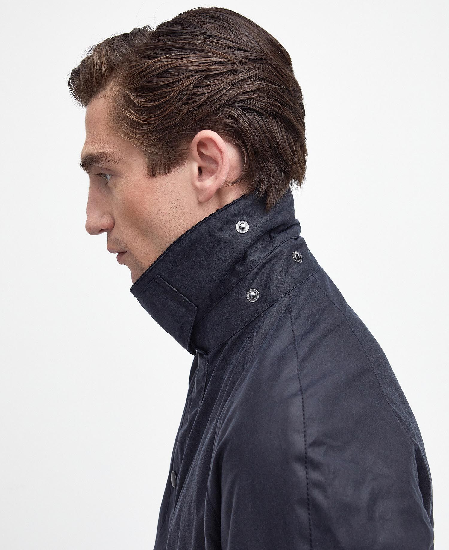 Barbour Coat Ashby Wax Navy