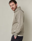 Merz Hoodie 19 Oz Relaxed Fit Grey Melange Vintage-Men's Sweatshirts-Brooklyn-Vancouver-Yaletown-Canada