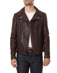 Schott CORE Lambskin Perfecto Leather Jacket-Men's Leather Jackets-Yaletown-Vancouver-Surrey-Canada