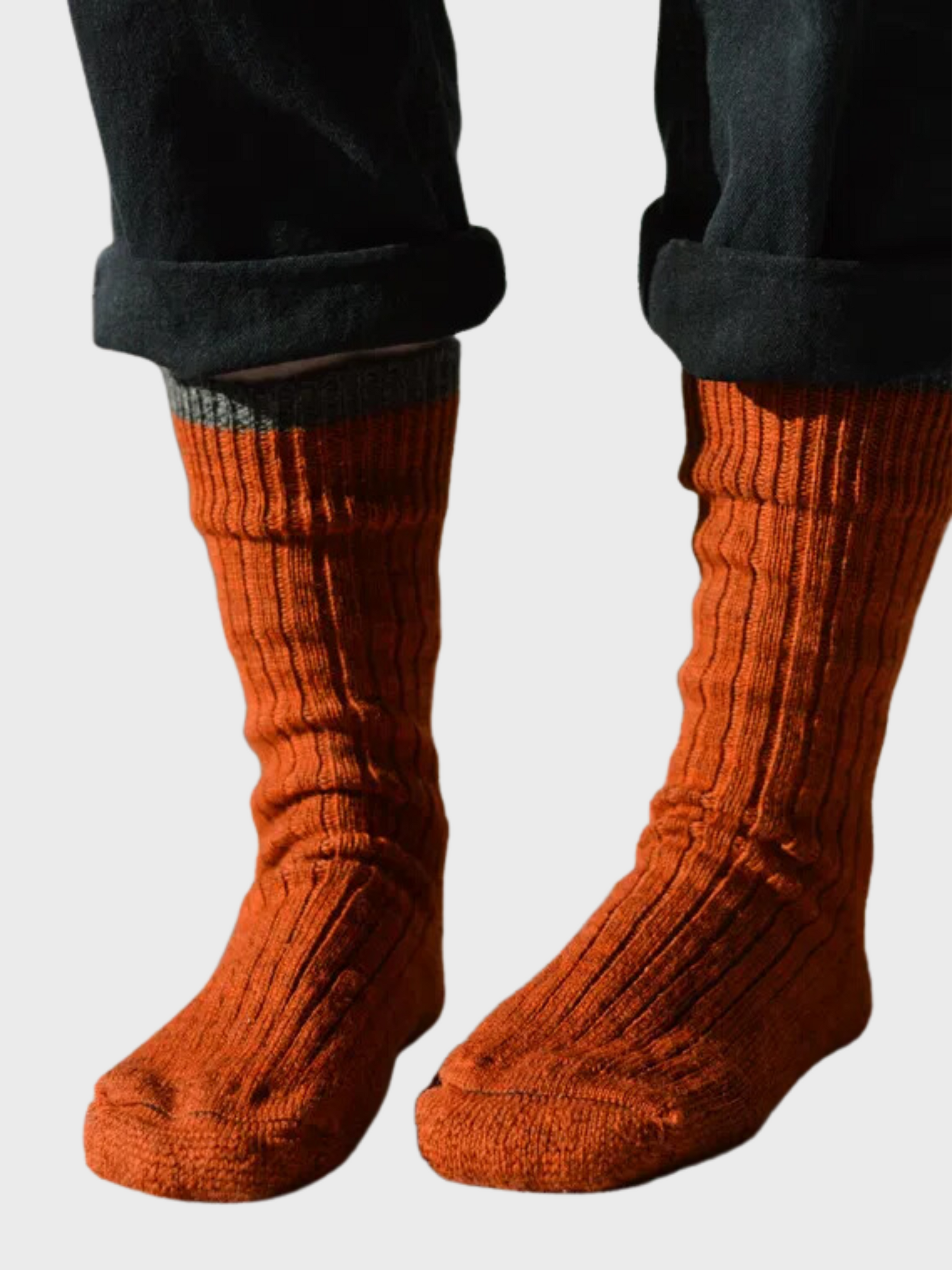 Peregrine Accessory Boot Socks Orange-Men's Accessories-Brooklyn-Vancouver-Yaletown-Canada