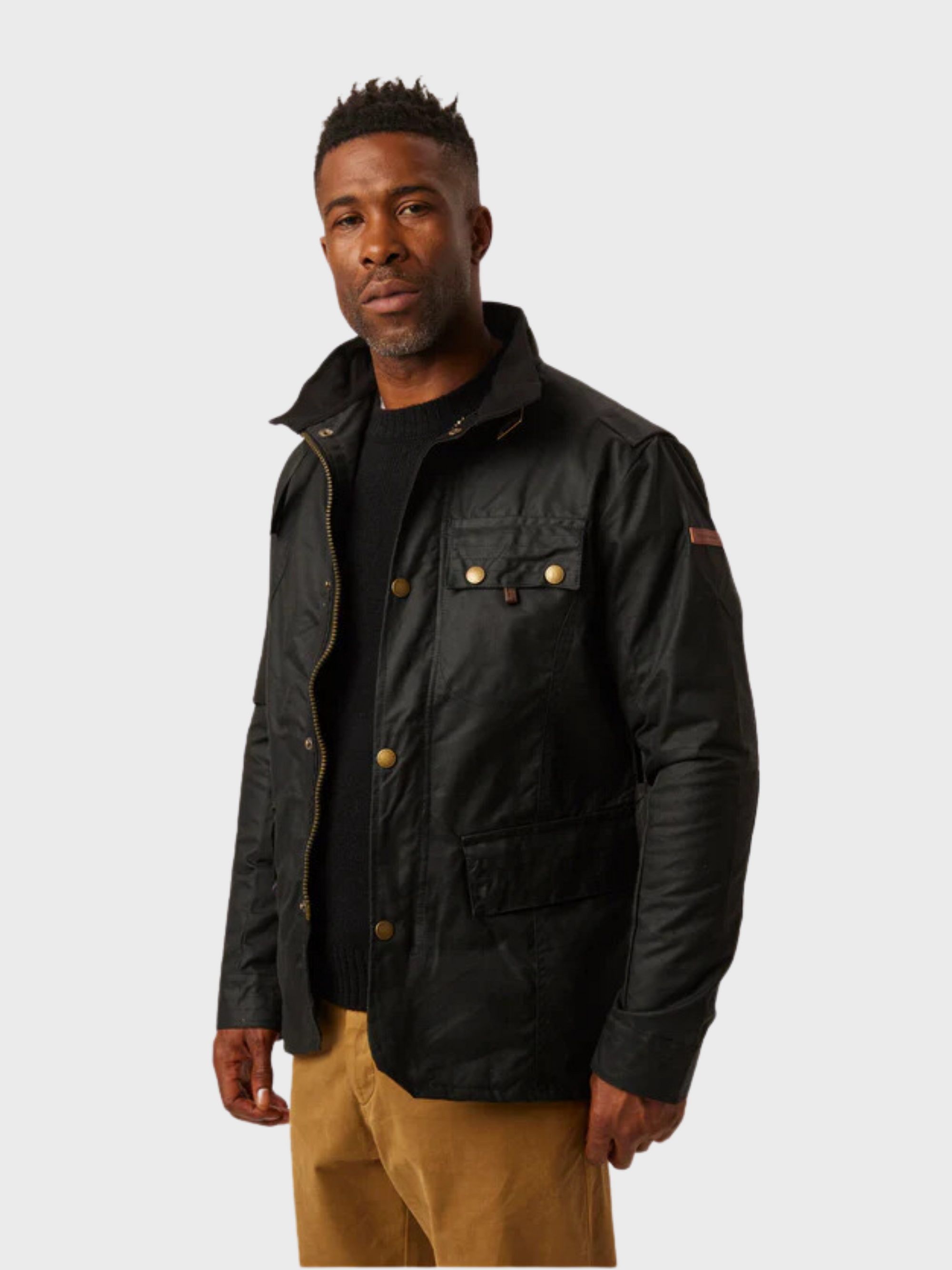 Peregrine Coat Bexley Jacket Black-Men's Coats-Howard-Surrey-Canada