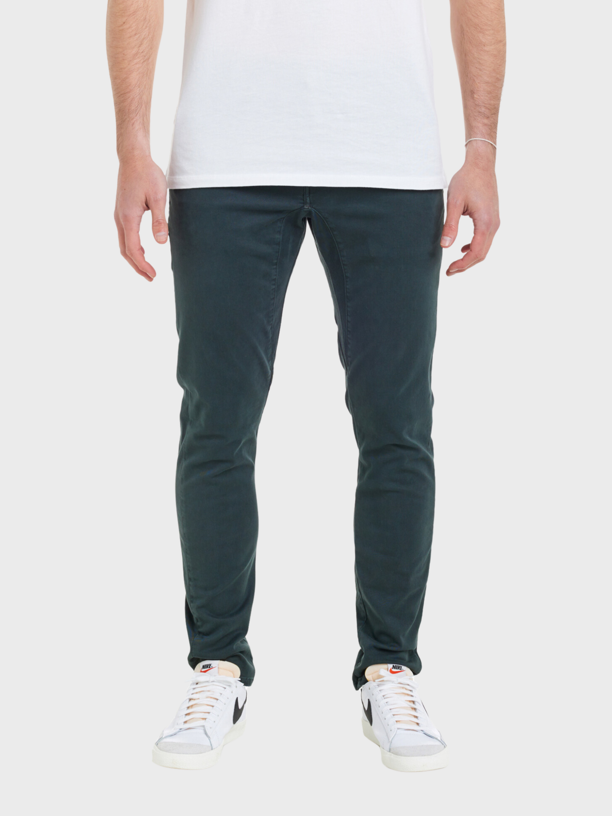 Pullin Pants Dening Chino Deep Forest-Men's Pants-Howard-Surrey-Canada