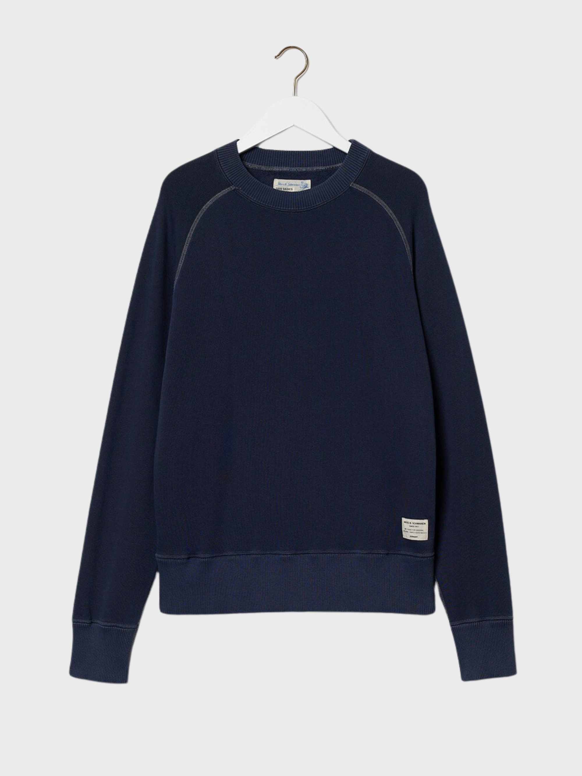 Merz Sweatshirt 10.6 Oz Relaxed Fit Denim Blue-Men&#39;s Sweatshirts-Brooklyn-Vancouver-Yaletown-Canada