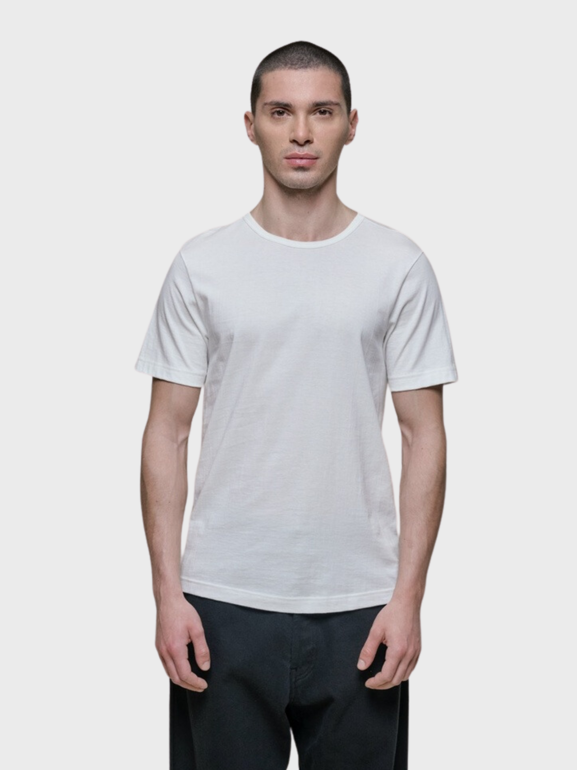 Merz T Shirt 5.5 Oz Classic Fit White-Men&#39;s T-Shirts-Brooklyn-Vancouver-Yaletown-Canada