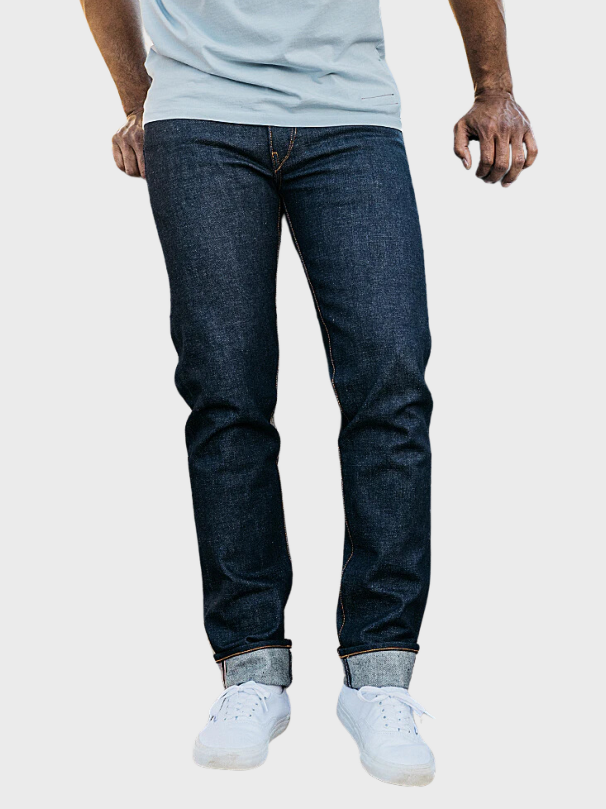 Kato The Pen Slim Denim Mammoth 17.5oz Indigo Raw-Men's Denim-Howard-Surrey-Canada