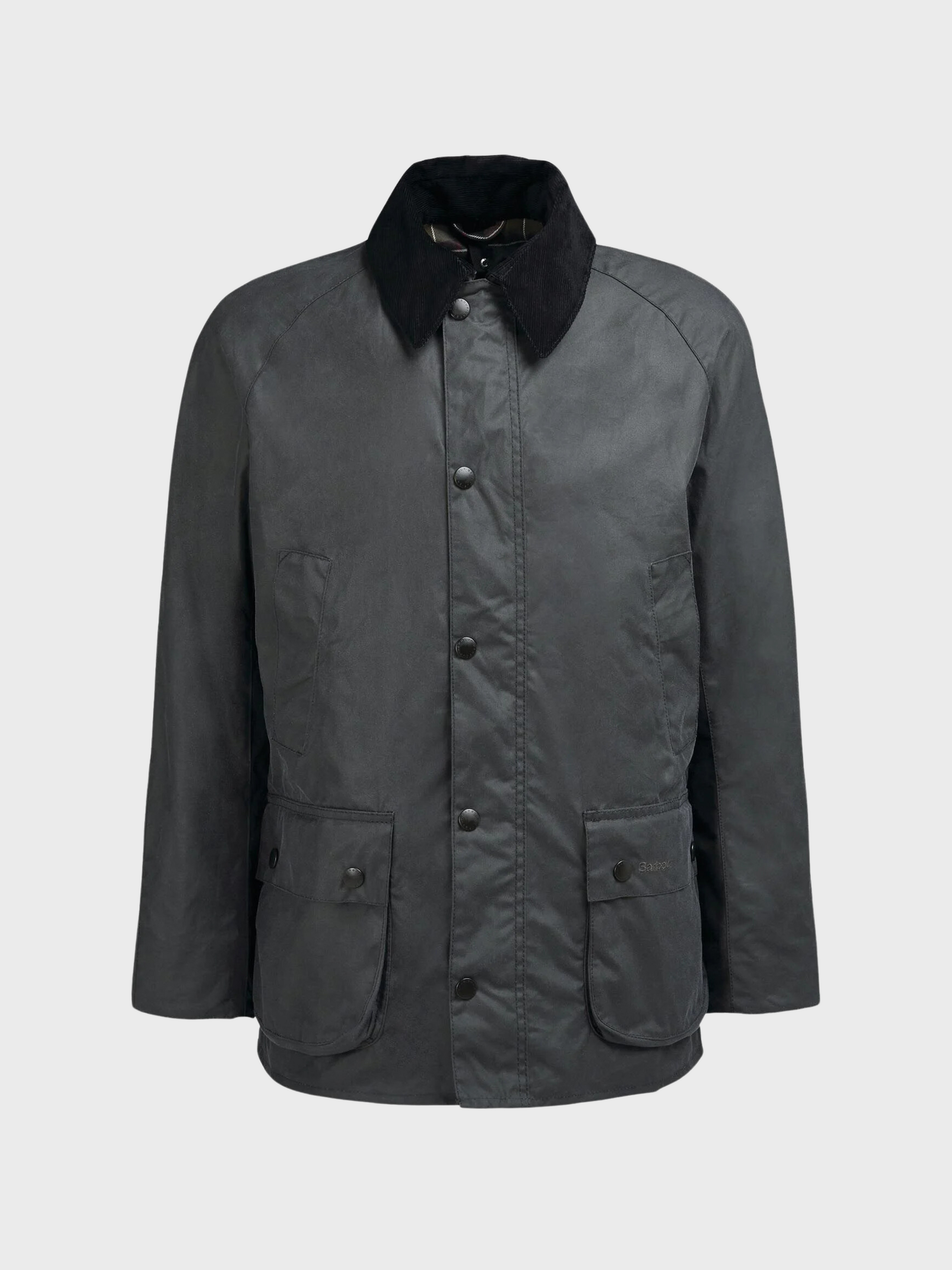 Barbour Coat Ashby Wax Grey-Men's Coats-Howard-Surrey-Canada