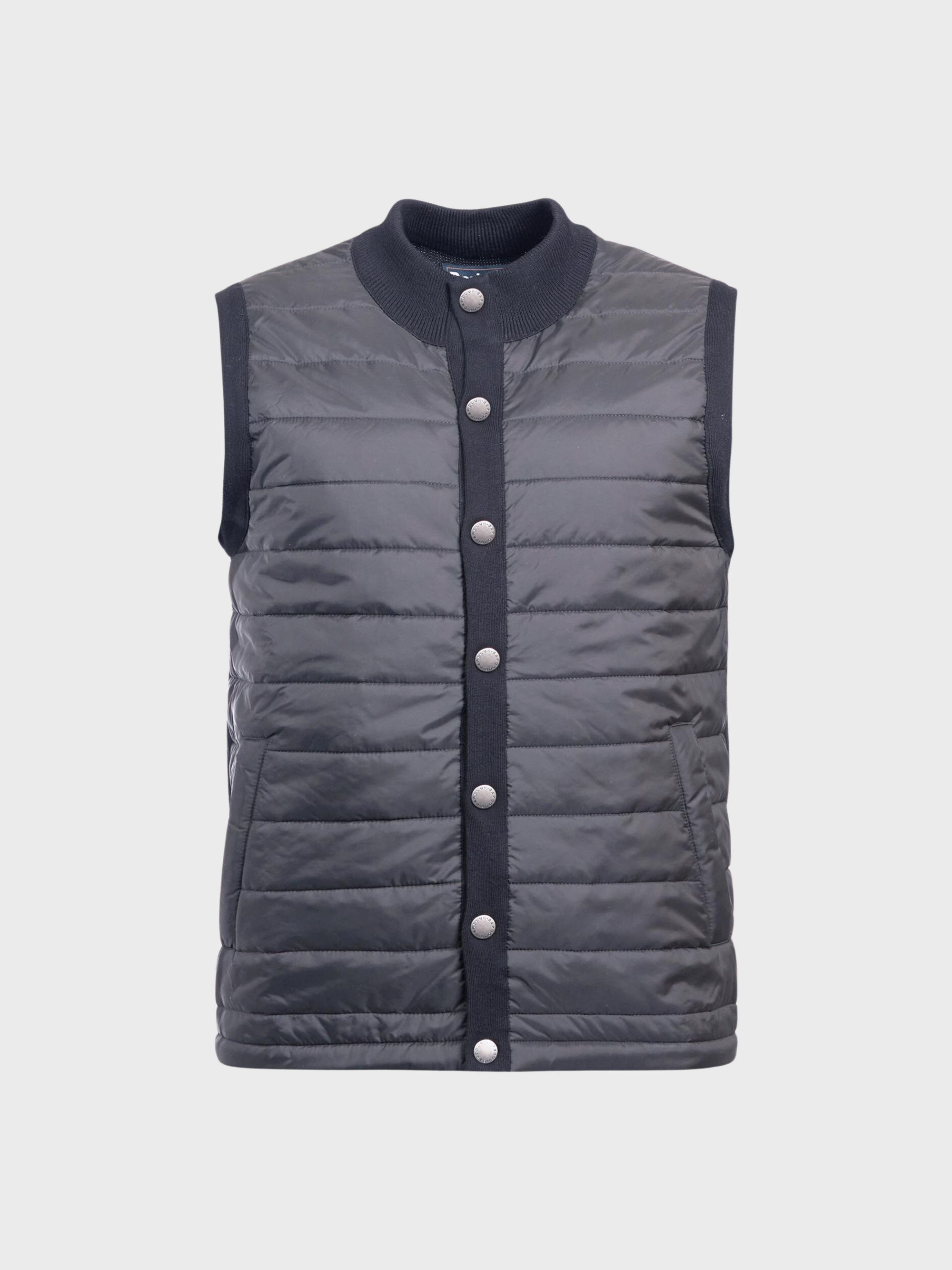 Barbour Jacket Essential Gilet Charcoal-Men's Jackets-Howard-Surrey-Canada