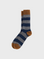 Barbour Accessories Houghton Striped Socks Grey Asphalt-Men's Accessories-Howard-Surrey-Canada