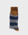 Barbour Accessories Houghton Striped Socks Grey Asphalt-Men's Accessories-Howard-Surrey-Canada