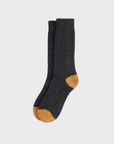 Barbour Accessories Houghton Socks Charcoal-Men's Accessories-Brooklyn-Vancouver-Yaletown-Canada