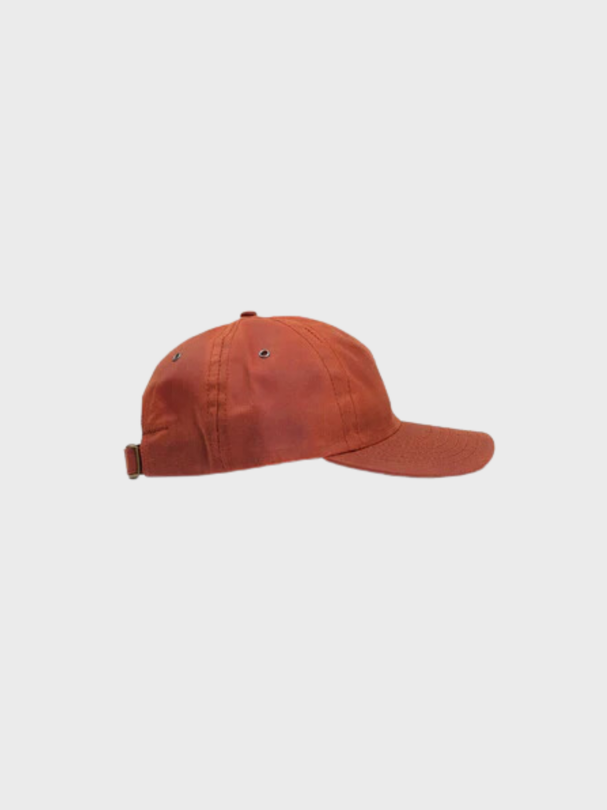 Dehen Ever Wax Canvas Baseball Cap Brick FW24-Men's Accessories-Brooklyn-Vancouver-Yaletown-Canada