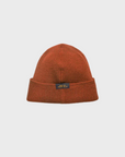 Dehen Wool Knit Watch Cap Burnt Orange FW24-Men's Accessories-Howard-Surrey-Canada