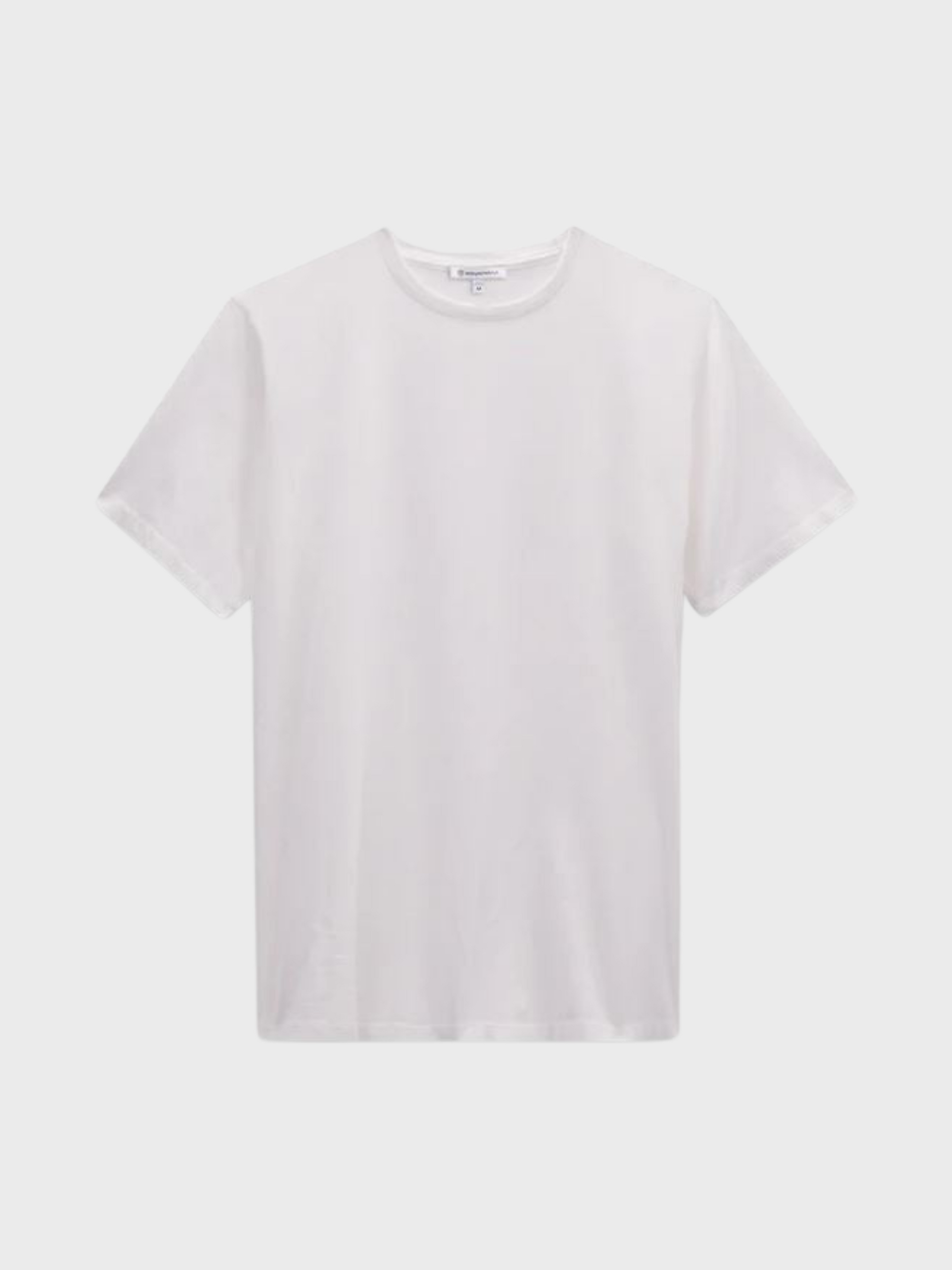 Easy Mondays Crew Neck SS Cotton T-Shirt White-Men's T-Shirts-Brooklyn-Vancouver-Yaletown-Canada