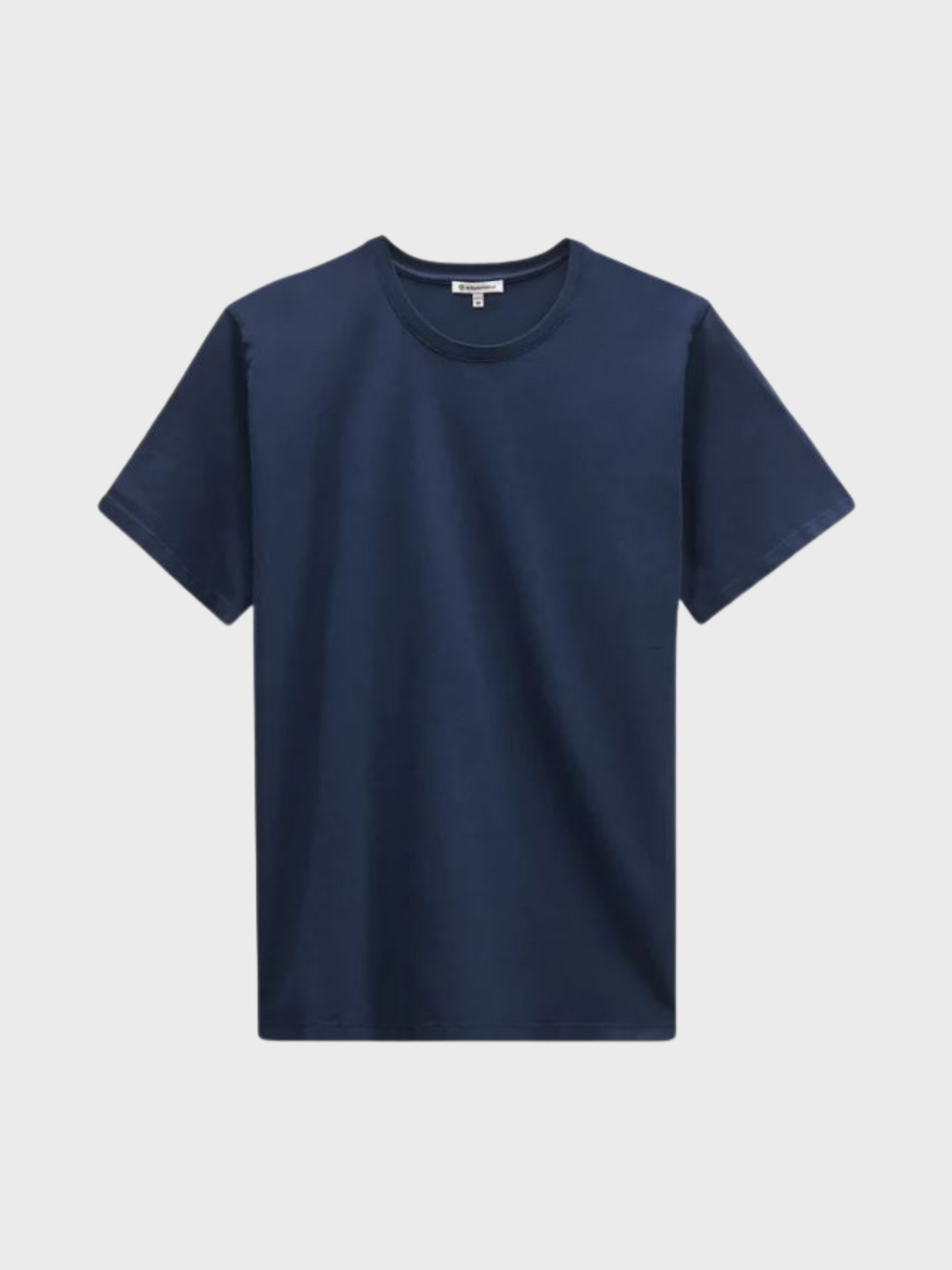 Easy Mondays Crew Neck SS Cotton T-Shirt Navy-Men's T-Shirts-Brooklyn-Vancouver-Yaletown-Canada