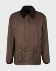 Barbour Bedale Wax Coat - Bark-Men's Coats-Brooklyn-Vancouver-Yaletown-Canada