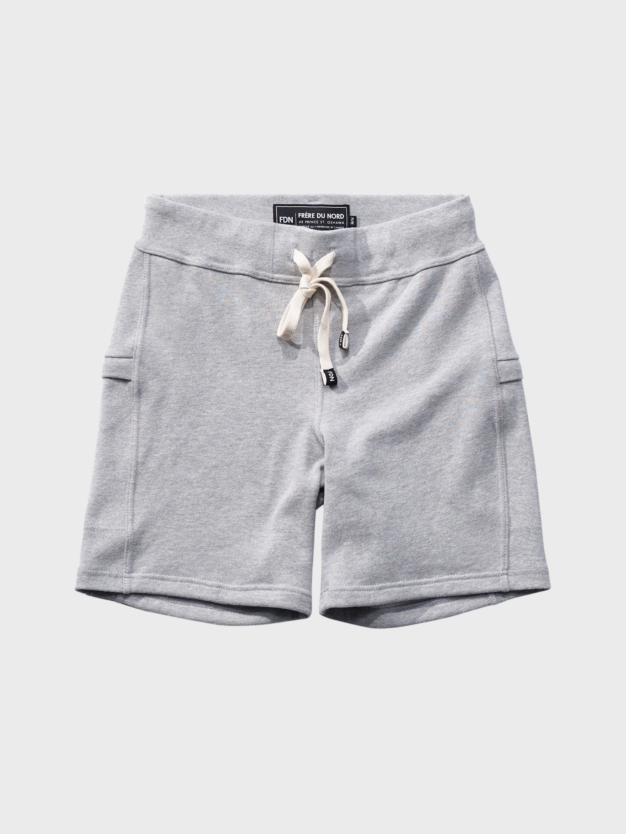 Frere du Nord Soccer Short Heather Grey-Men's Shorts-Howard-Surrey-Canada