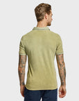 Easy Mondays Towel Terry Polo Tee - Sage-Men's T-Shirts-Howard-Surrey-Canada