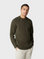 Peregrine Sweater Ford Crew Olive-Men's Sweaters-Howard-Surrey-Canada