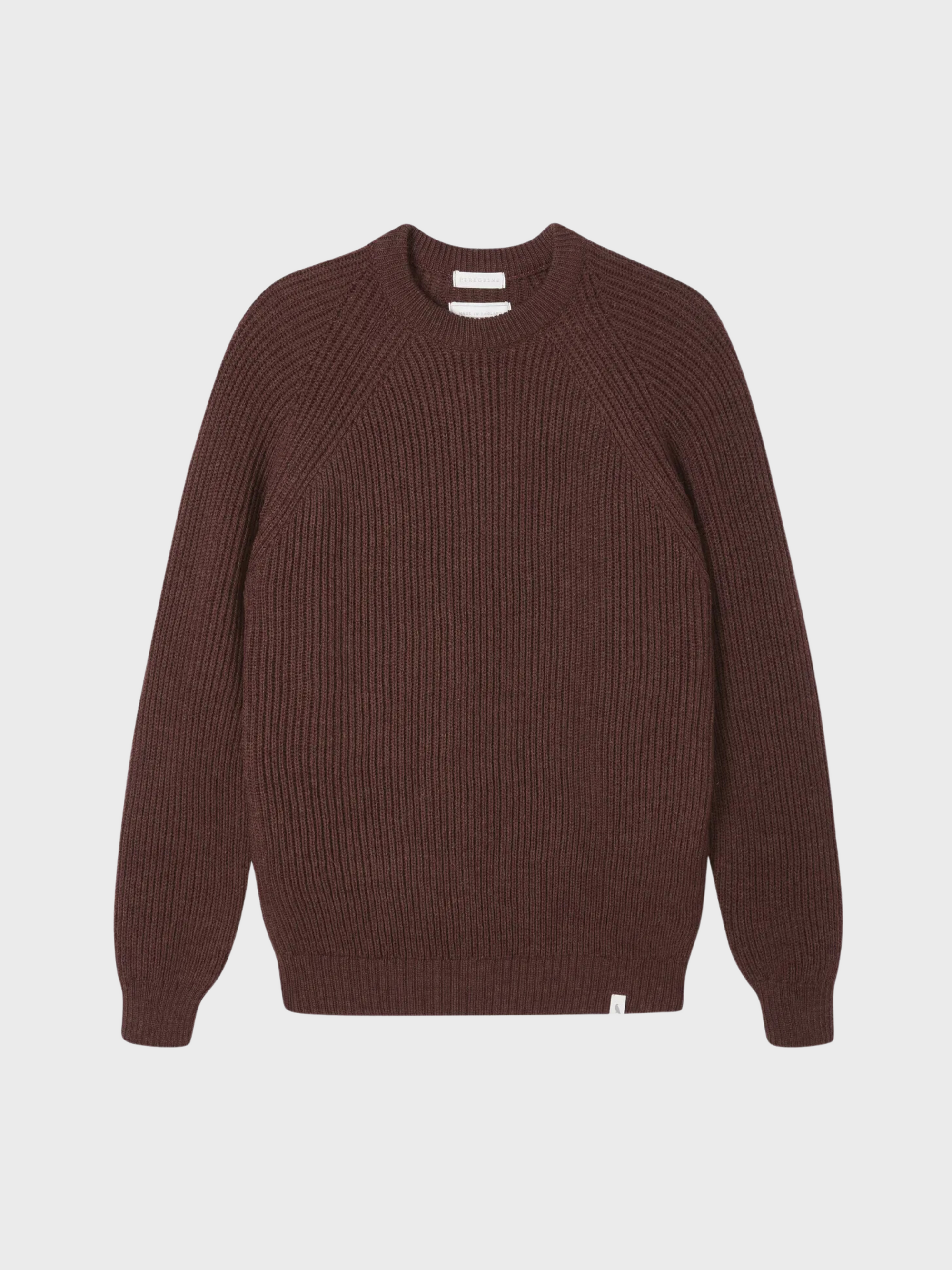 Peregrine Sweater Ford Crew Shiraz-Men's Sweaters-Howard-Surrey-Canada