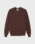 Peregrine Sweater Ford Crew Shiraz-Men's Sweaters-Howard-Surrey-Canada