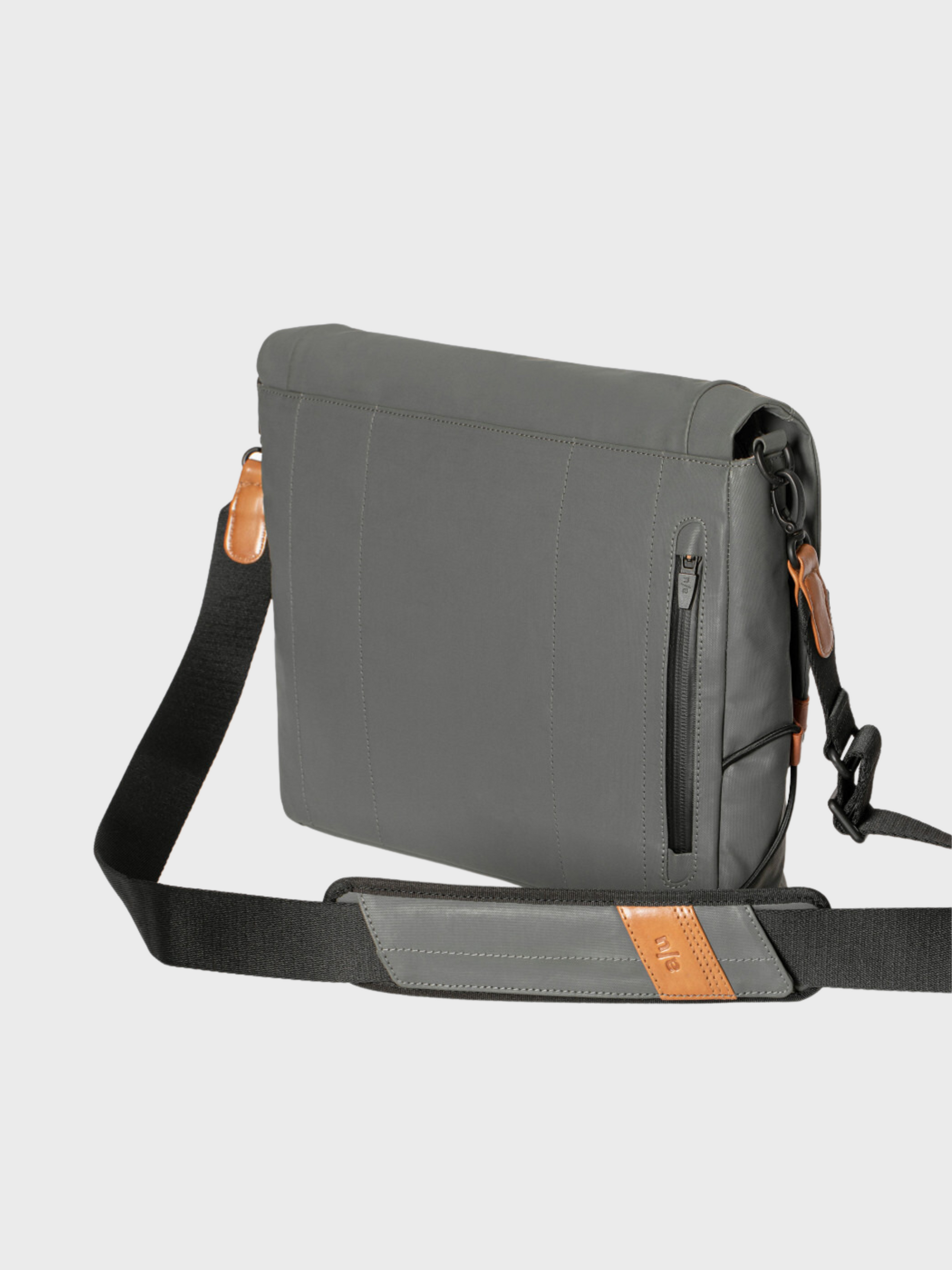 Aunts & Uncles Bags Matsumoto Messenger Bag Gravity Grey-Men's Bags-Howard-Surrey-Canada