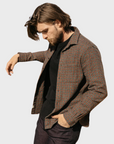 Kato Shirt The Ripper LS Triple Lowtwist Brick Red-Men's Shirts-Howard-Surrey-Canada