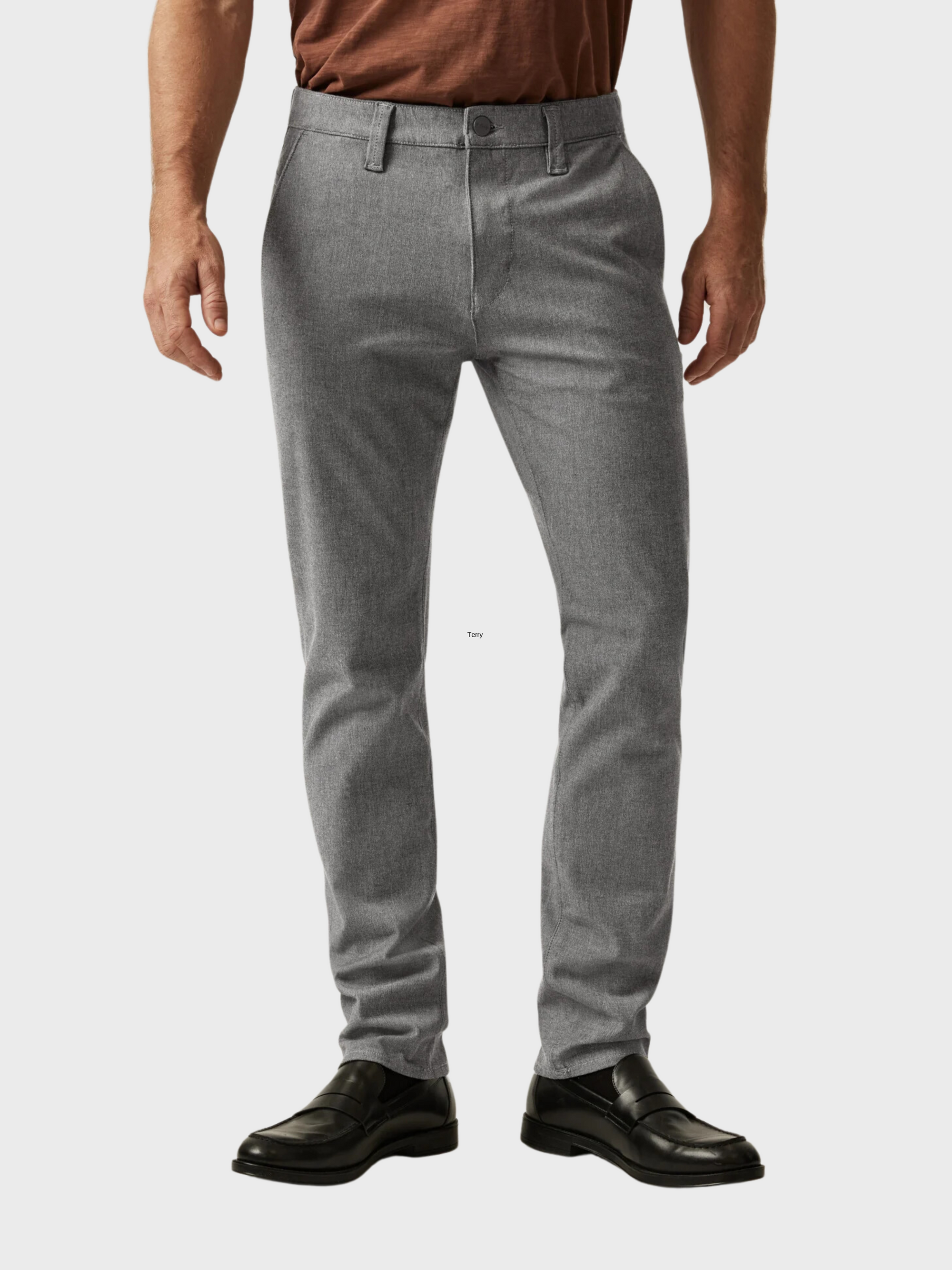 34 Heritage Pants Verona Elite Grey-Men's Pants-Howard-Surrey-Canada